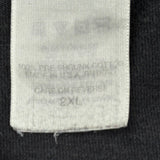 Harley Davidson Graphic T-Shirt - 2XL Black Cotton