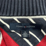 Tommy Hilfiger 1/4 Zip - Medium Red Cotton