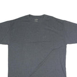 RUSSELL ATHLETIC Mens Grey Crew Neck Short Sleeve T-Shirt Cotton L Pocket