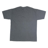 RUSSELL ATHLETIC Mens Grey Crew Neck Short Sleeve T-Shirt Cotton L Pocket