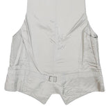 Mens Light Blue Wool Blend Button Jacket XS Formal Waistcoat Classic Style