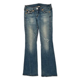 True Religion Boot Cut Jeans - 29W US 4 Blue Cotton