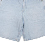 ROUTE 66 Mens Shorts Blue Denim Workwear Style M W30 Casual Cotton Blend