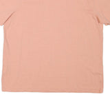 CARHARTT Womens Pink T-Shirt 2XL Short Sleeve Crew Neck Pocket Logo Cotton Blend