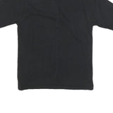 ADIDAS Mens Black Graphic T-Shirt XS Short Sleeve Crew Neck Cotton Blend