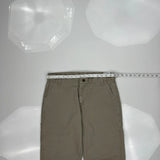 16 Husky Unbranded Cargo Pants - 32W 28L Khaki Cotton