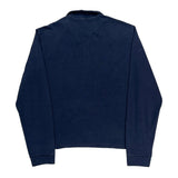 Polo By Ralph Lauren 1/4 Zip - Large Navy Cotton