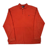 Ralph Lauren Rugby Shirt - 2XL Red Cotton