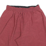 ADIDAS Mens Red Casual Shorts M W28 Polyester Athletic Gym Wear