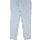 KARL KANI Womens Jeans Blue Regular Skinny Denim Light W30 L33 Stylish Logo