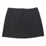 NIKE Womens Black Mini Polyester Blend Skort XS Activewear Sports Casual