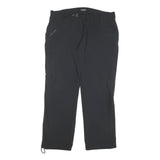SCHOFFEL Mens Polyester Blend Black Regular Straight Trousers W30 L30 Outdoor