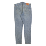 LEVI'S 512 Tapered Mens Jeans Blue Slim Denim Medium W33 L30 Classic Fit Zip
