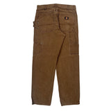 Dickies Carpenter Pants - 32W 32L Brown Cotton