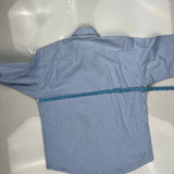 Burberry London Checked Shirt - 2XL Blue Cotton