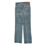 Made In USA Levis 517 Boot Cut Jeans - 30W 34L Light Wash Cotton