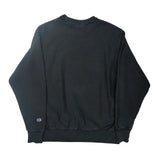 Reverse Weave Champion Sweatshirt - Large Black Cotton
