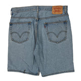 Levis Denim Shorts - 34W 9L Light Wash Cotton