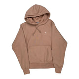 Champion Hoodie - Small Brown Cotton