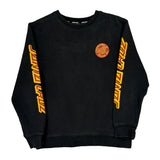 Age 10 Santa Cruz Sweatshirt - Medium Black Cotton
