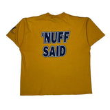 Made In USA Lee College T-Shirt - XL Yellow Cotton