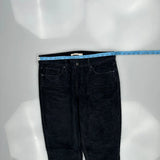 311 Levis Skinny Cord Trousers - 32″ Waist Black Cotton