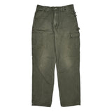 Carhartt Cargo Carpenter Pants - 36W 31L Green Cotton