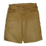Dickies Carpenter Shorts - 32W 10L Khaki Cotton