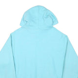CHAMPION Mens Blue Pullover Hoodie M Cotton Blend Casual Lightweight Sweatshirt