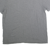 CALVIN KLEIN Mens Grey Crew Neck Short Sleeve T-Shirt XL Casual Cotton