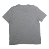 CALVIN KLEIN Mens Grey Crew Neck Short Sleeve T-Shirt XL Casual Cotton
