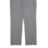 CARHARTT Mens Cotton Blend Grey Relaxed Straight Trousers W36 L34 Workwear