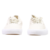 TOMMY HILFIGER Low Top Trainers Beige Canvas Womens UK 7