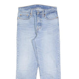 LEVI'S Womens Jeans Blue Regular Straight Denim Light W28 L26 Classic Cotton