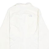 THE NORTH FACE Womens White Softshell Jacket S Polyester Blend Zip Outdoor