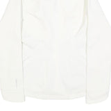 THE NORTH FACE Womens White Softshell Jacket S Polyester Blend Zip Outdoor