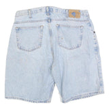 GAP Mens Shorts Blue Casual L W36 Cotton Blend Denim Style Regular Fit