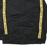 Mens Black Red Bull BC One Track Jacket L Polyester Blend Button Logo