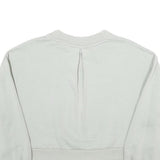 PUMA Womens Grey Cotton Blend Crew Neck XS Sweatshirt Casual Pullover