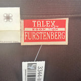 Talex Mini Skirt - 28W UK 8 Brown Polyester