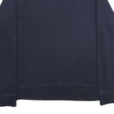 CHAMPION Mens Navy Blue Sweatshirt XL Cotton Blend Crew Neck Casual Pullover