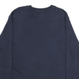 CHAMPION Mens Navy Blue Sweatshirt XL Cotton Blend Crew Neck Casual Pullover