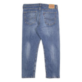 LEVI'S 502 Mens Jeans Blue Slim Straight Denim Medium W36 L27 Casual Stylish