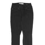 LEVI'S Womens Black Slim Skinny Denim Raw W27 L29 Stylish Casual Stretch
