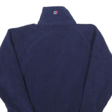 BERGHAUS Womens Blue Jacket UK 14 Polyester Zip Plain Outdoor Warm Jacket