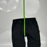 Carhartt Carpenter Trousers - 34W 30L Black Cotton