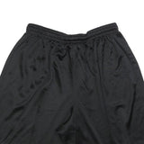 CHAMPION Mens Black Sports Shorts L W30 Athletic Polyester Gym
