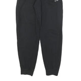 NIKE Mens Joggers Black Slim Tapered S W24 L27 Cotton Blend Logo Sweatpants