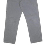 DICKIES Mens Grey Regular Fit Straight Denim Jeans W38 L33 Workwear Zip Closure