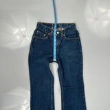 517 Levis Boot Cut Jeans - 24W 29L Blue Cotton